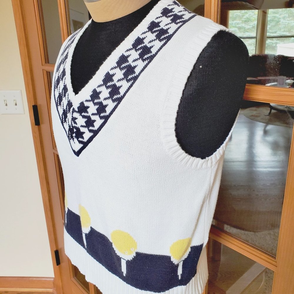 First Tee Women's Size Large V Neck Golf Sweater Vest - Picture 2 of 3